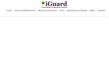 Tablet Screenshot of iguardppc.com